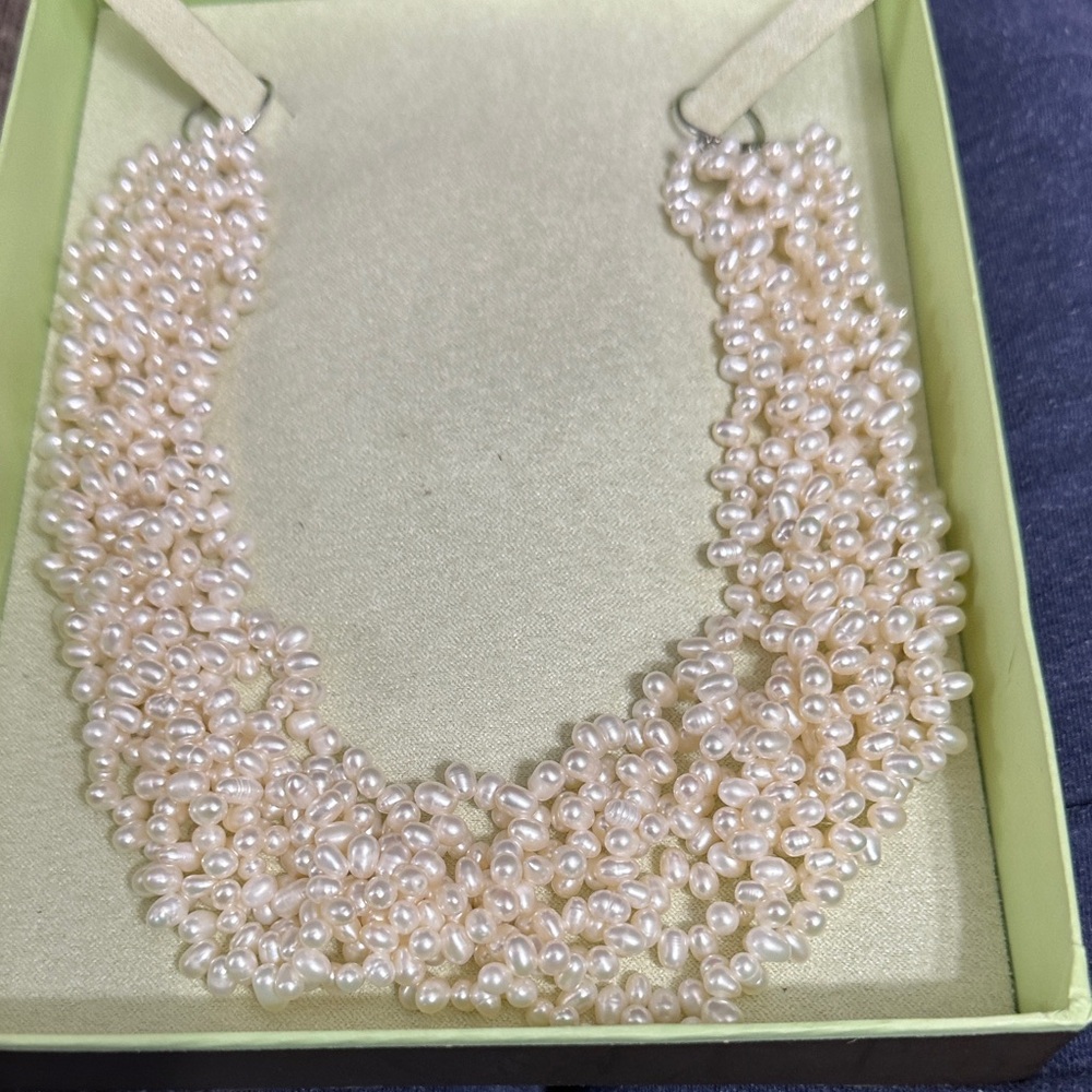 Ross-Simons Cream Pearl Necklace